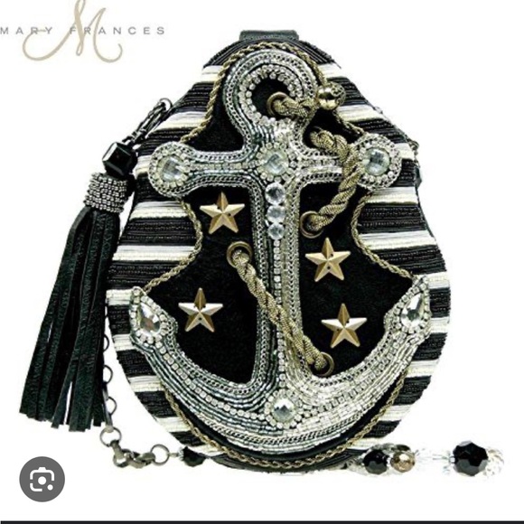 ISO!!! In Search Of- Mary Frances Hooked Anchor Ocean Queen Beaded purse - Picture 1 of 1